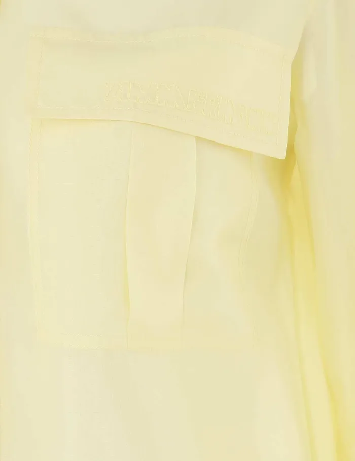 Women Zimmermann Clothing Halliday Manstyle Shirt Lemon