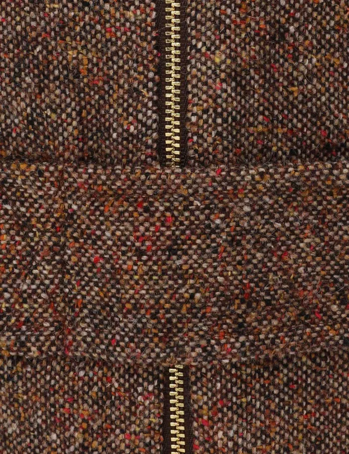Women Zimmermann Clothing Illustration Tweed Pant Brown Multi