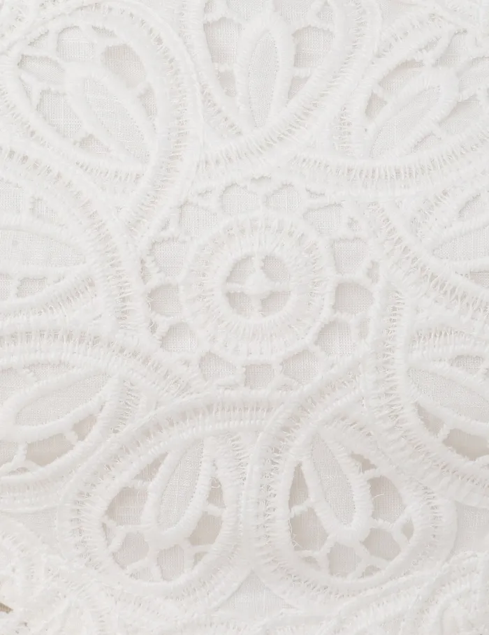 Women Zimmermann Clothing Ottie Embroidered Bodice Ivory