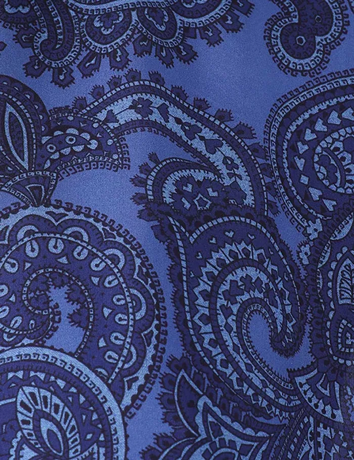 Women Zimmermann Clothing Ottie Relaxed Shirt Blue Paisley