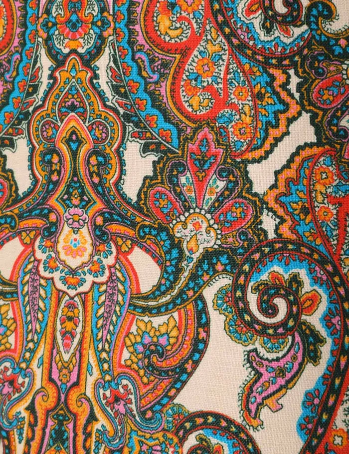 Women Zimmermann Clothing Ottie Scallop Midi Skirt Multi Paisley