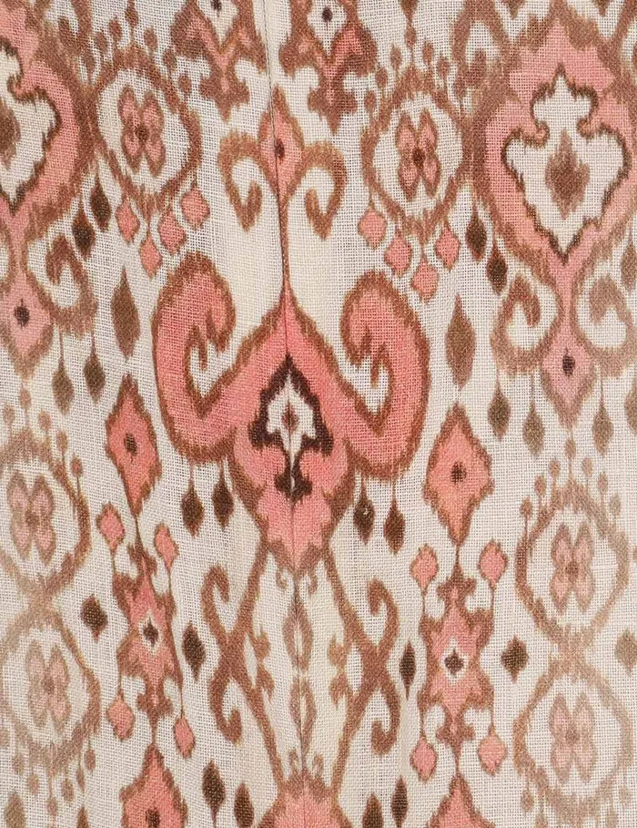 Women Zimmermann Clothing Wylie Mini Dress Peach Ikat