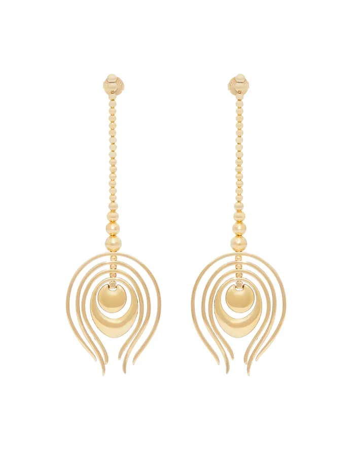 Women Zimmermann Earrings Muse Earrings Gold