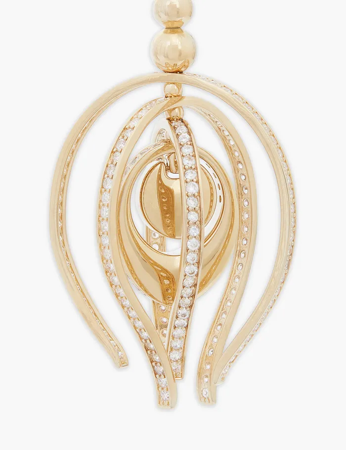 Women Zimmermann Earrings Muse Earrings Gold
