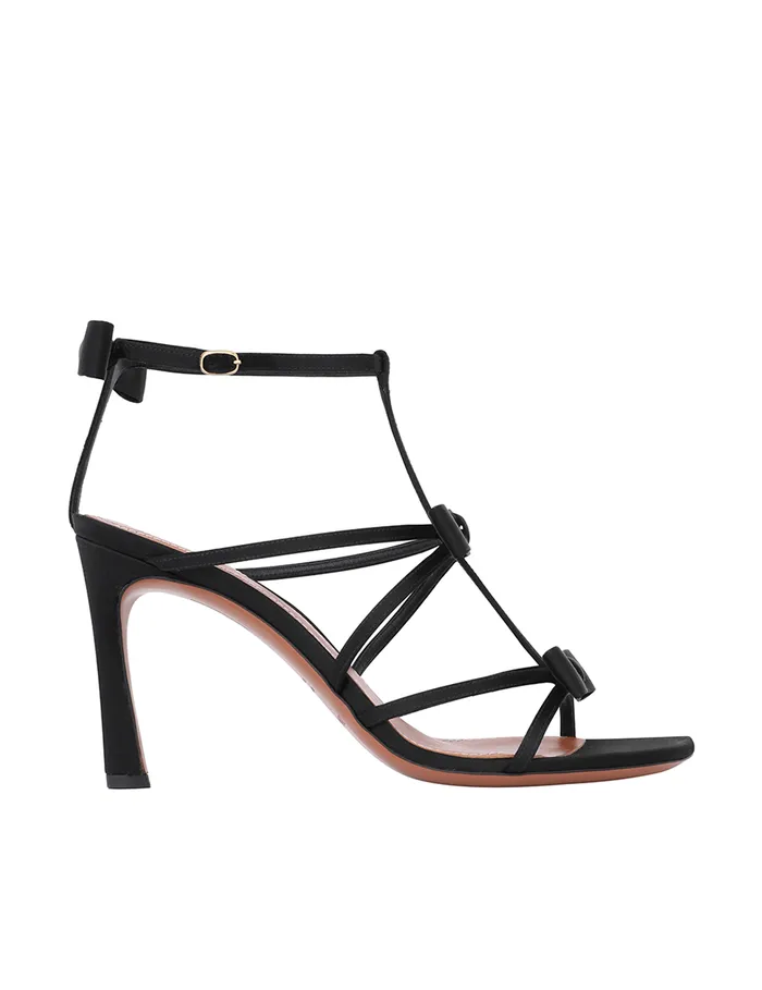 Women Zimmermann Heeled Sandals Tux Sandal 85 Black