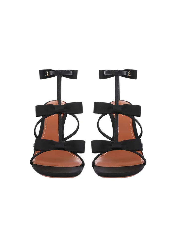 Women Zimmermann Heeled Sandals Tux Sandal 85 Black