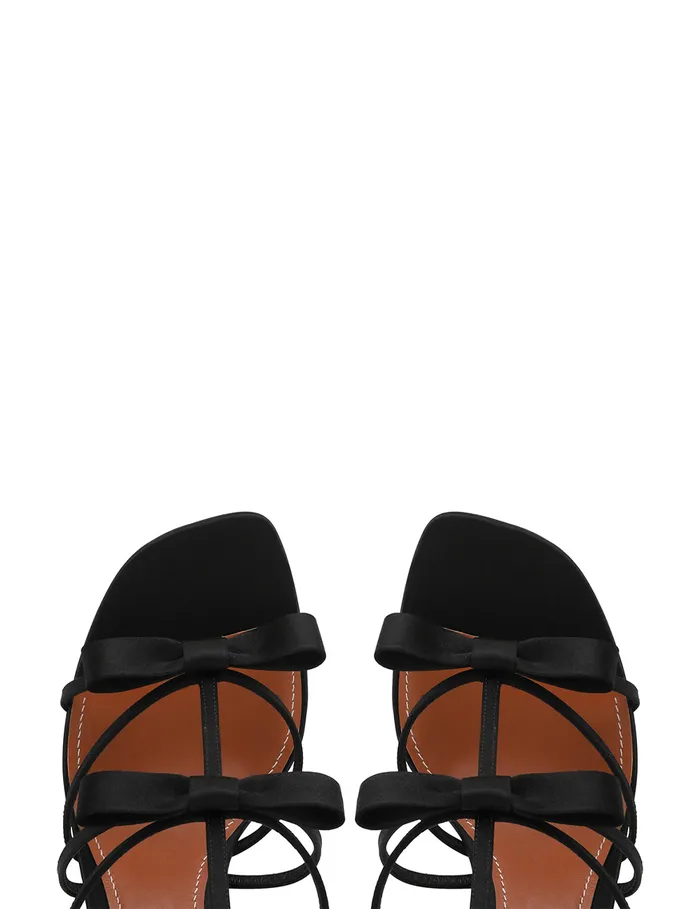 Women Zimmermann Heeled Sandals Tux Sandal 85 Black