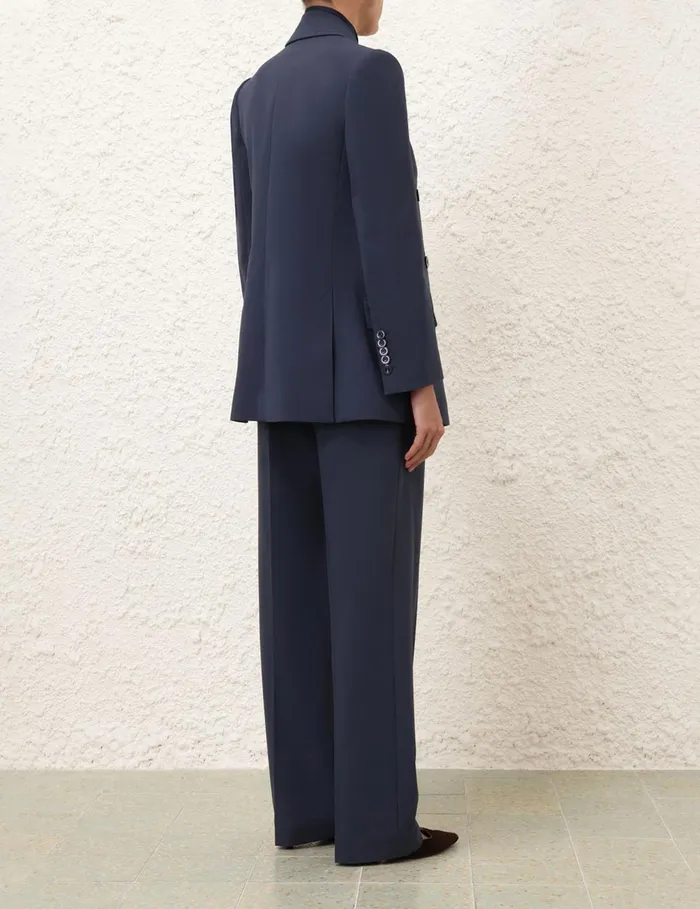 Women Zimmermann Jackets and Coats Eden Pocket Jacket Marine