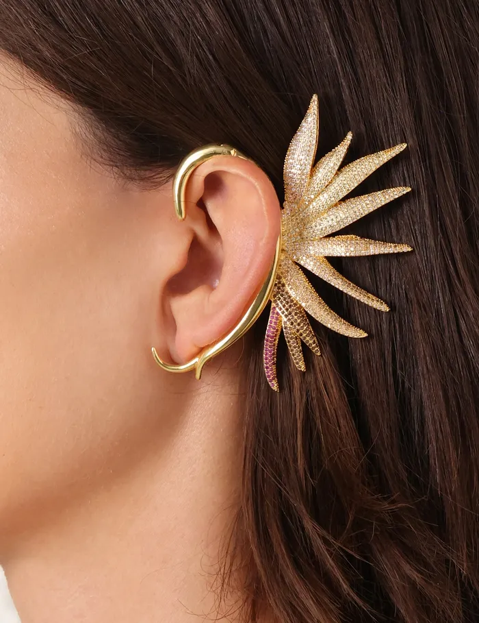 Women Zimmermann Jewellery Natura Ear Cuff Gold