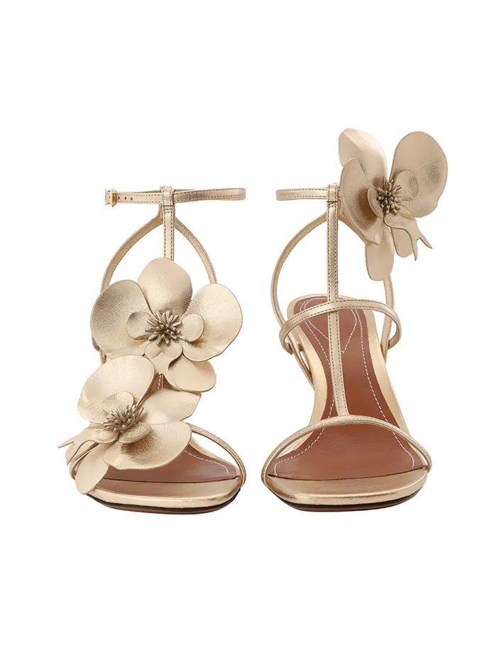 Women Zimmermann Sandals Orchid Sandal 85 Gold