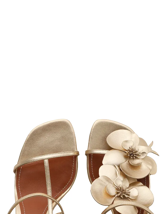 Women Zimmermann Sandals Orchid Sandal 85 Gold