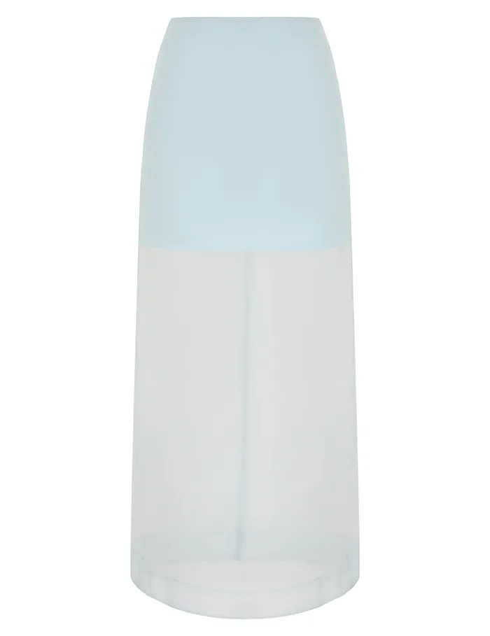 Women Zimmermann Skirts Crush Layered Pencil Skirt Mint