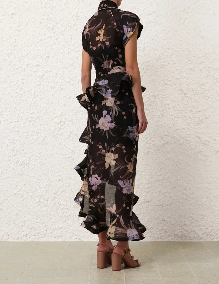 Women Zimmermann Skirts Eden Waterfall Skirt Iris Sherbet