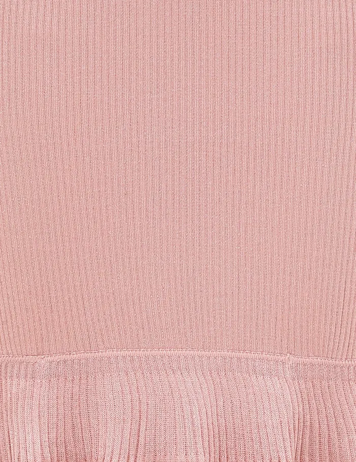 Women Zimmermann Skirts Illustration Tiered Skirt Pink