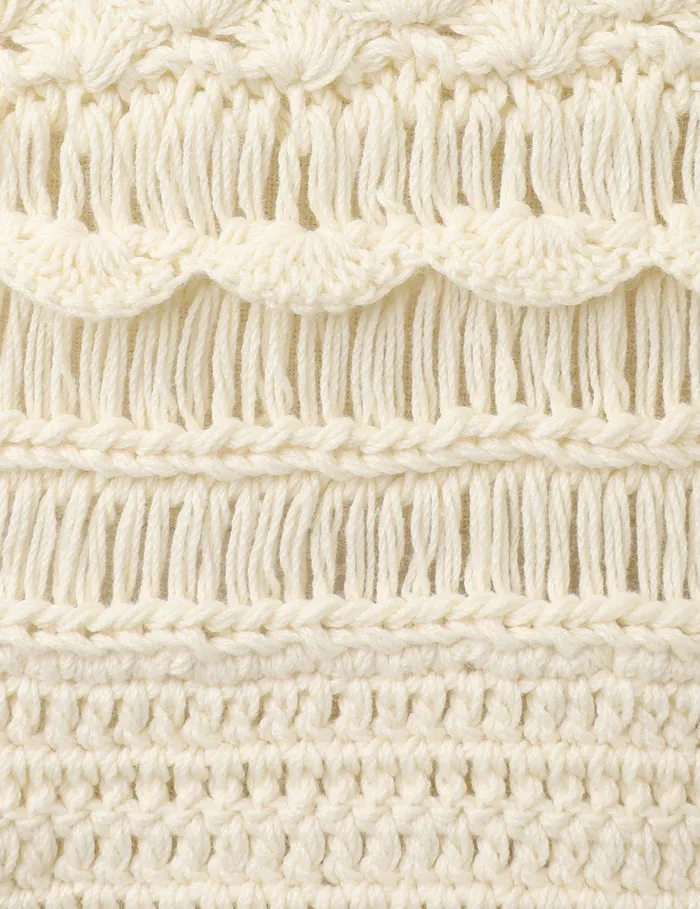 Women Zimmermann Skirts Waverly Crochet Midi Skirt Cream