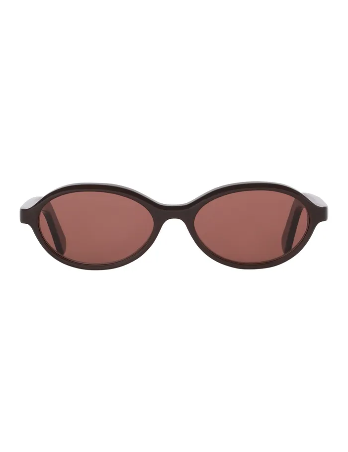 Women Zimmermann Sunglasses Cyd Oval Chocolate