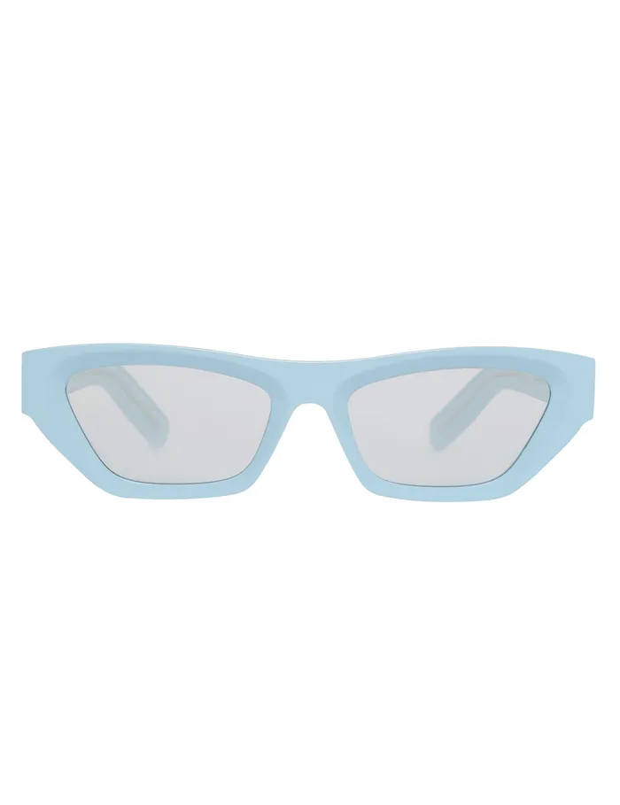 Women Zimmermann Sunglasses Echo Square Sky Blue
