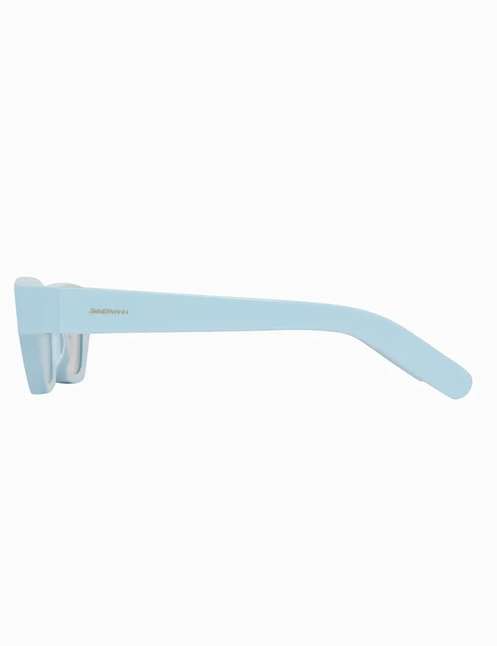 Women Zimmermann Sunglasses Echo Square Sky Blue