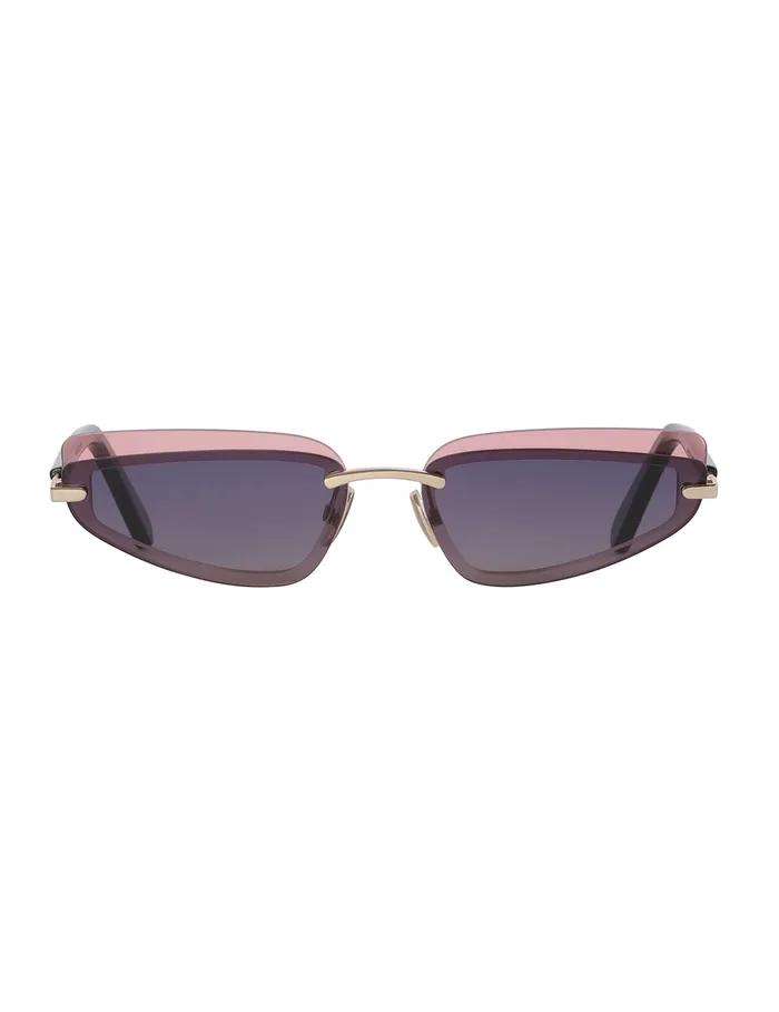 Women Zimmermann Sunglasses Gleam Cat Eye Black