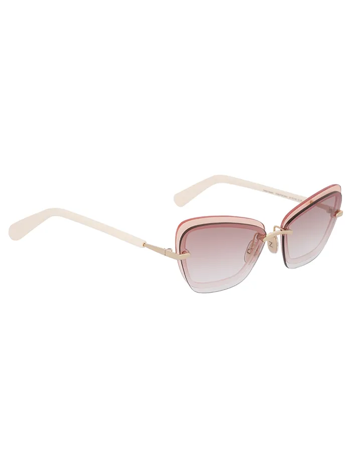 Women Zimmermann Sunglasses Gleam Square Caramel
