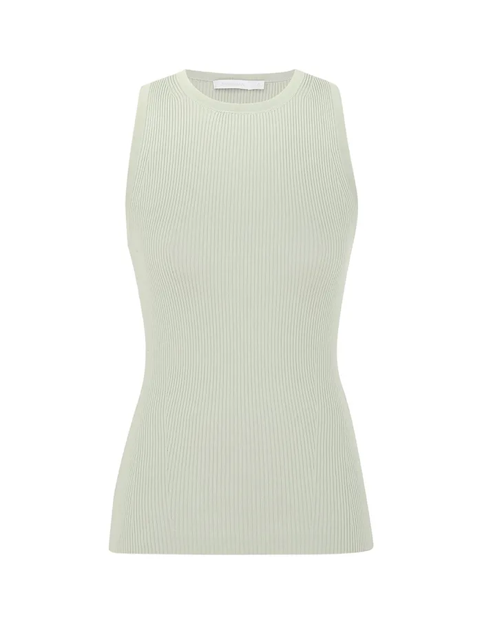 Women Zimmermann Tops Tallow Knit Racer Tank Mint