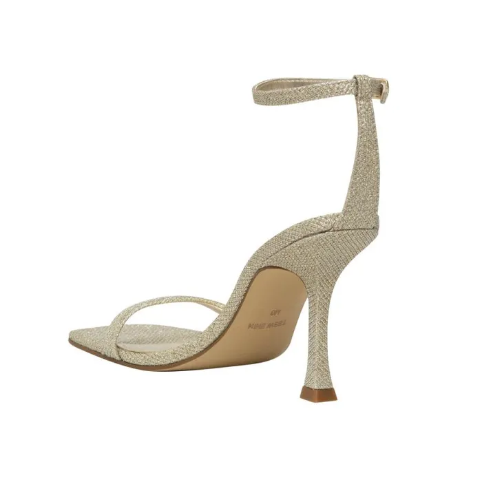 Yess Ankle Strap Sandals Gold Glitter Women Nine West Sandals Yess Ankle Strap Sandals Gold Glitter Women Nine West Sandals