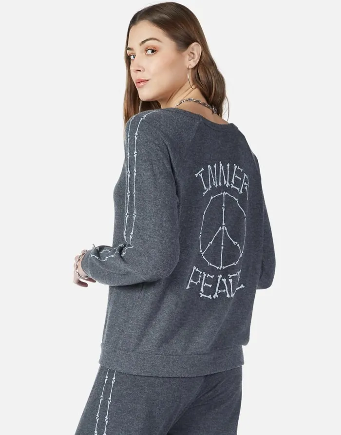 Zahara Inner Peace Black Women Lauren Moshi Long Sleeve