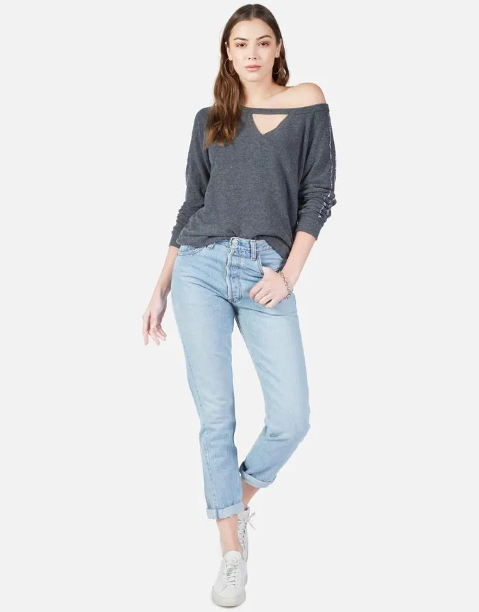 Zahara Inner Peace Black Women Lauren Moshi Long Sleeve