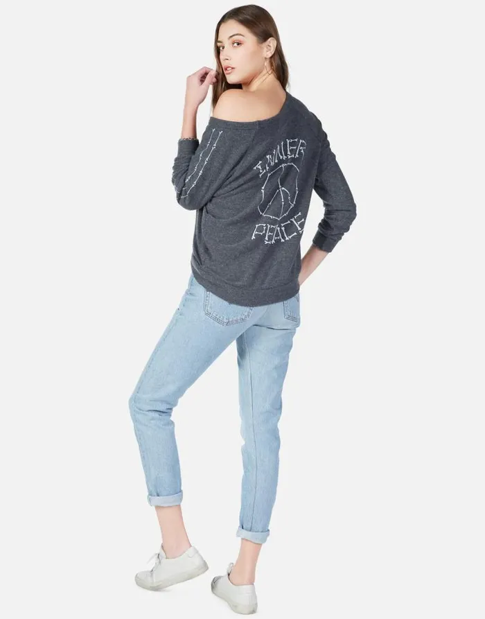 Zahara Inner Peace Black Women Lauren Moshi Long Sleeve